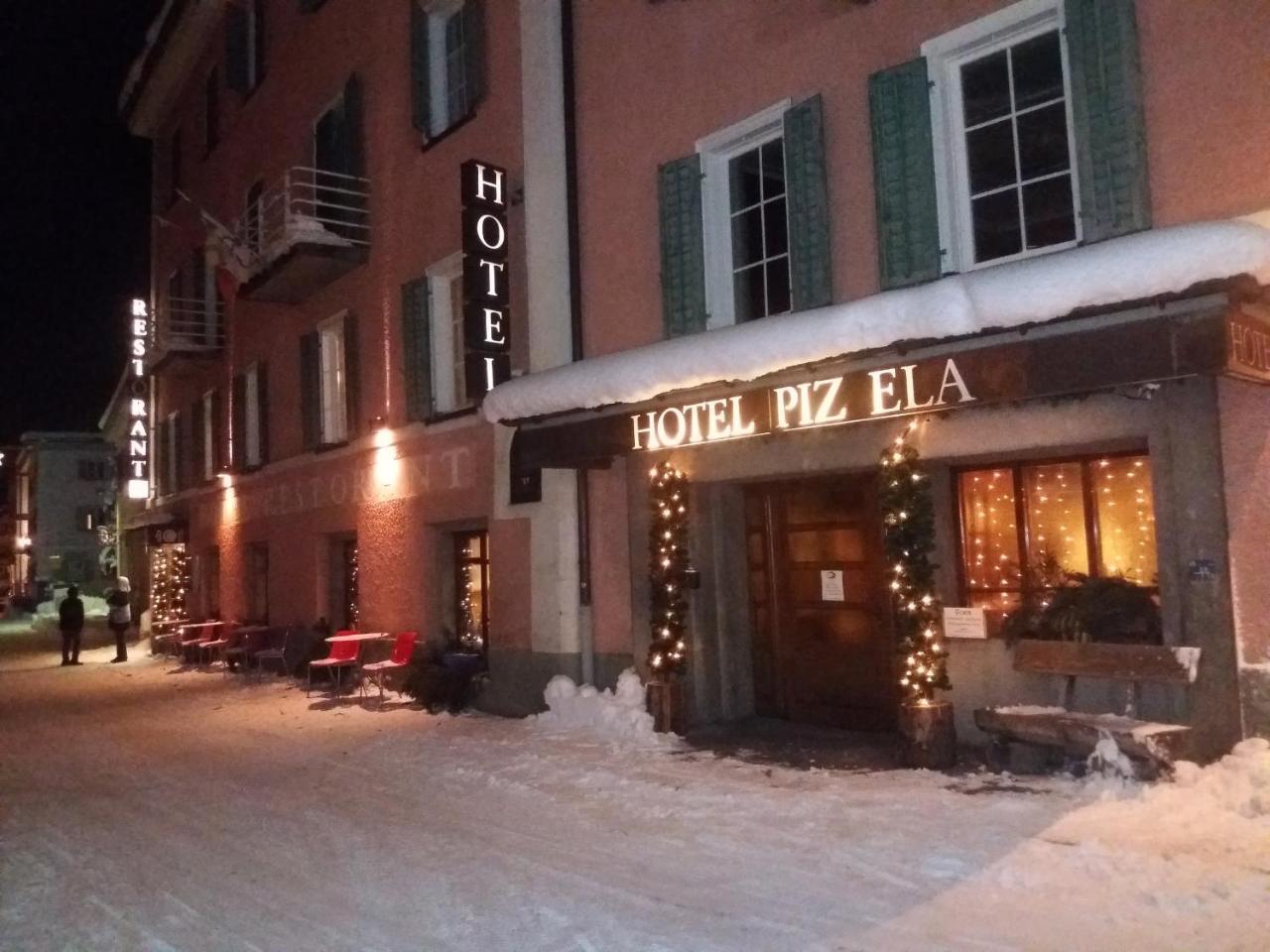 Hotel Piz Ela Bergun Давос Екстер'єр фото