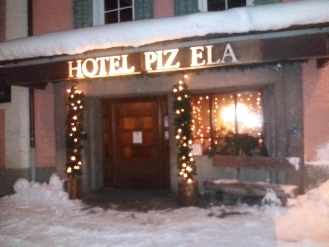 Hotel Piz Ela Bergun Давос Екстер'єр фото